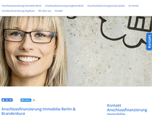 Tablet Screenshot of anschlussfinanzierung-ratgeber.de